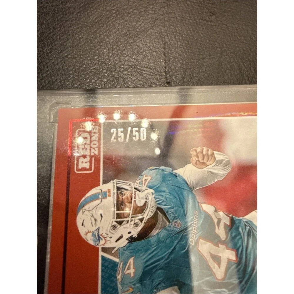 2024 Panini Zenith Chop Robinson RC Red Zone /50 Rookie Card Dolphins Ssp